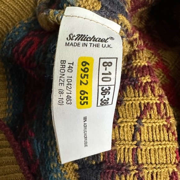 St.Michael Size 8/10 Vintage Jumper - Picture 5 of 6